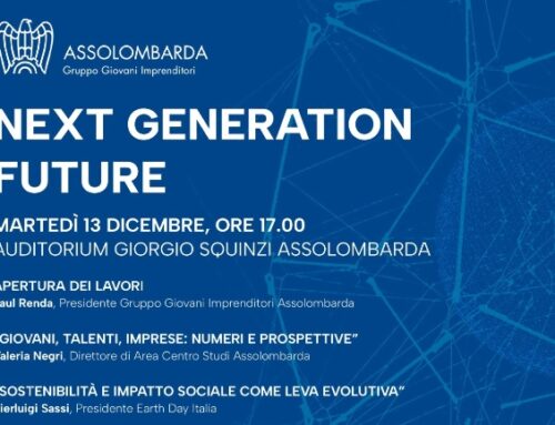 Next Generation Future. Il 13 dicembre l’assemblea di Assolombarda Giovani